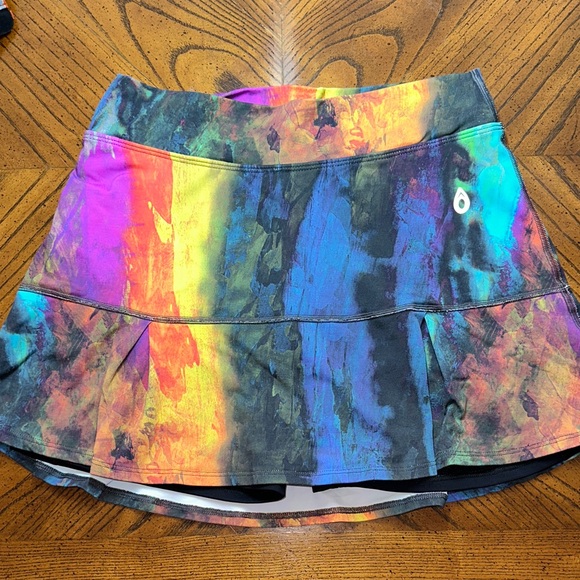 dona jo Pants - Dona Jo Multicolor Women's Tennis Skirt Skort